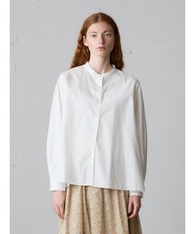 MidiUmi | MidiUmi Aラインバンドカラーシャツ(シャツ/ブラウス)