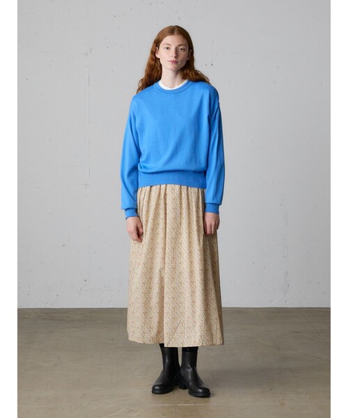 MidiUmi（ミディウミ）の「MidiUmi Aラインバンドカラーシャツ（シャツ/ブラウス・レディース・オフホワイト/ピンク/ブラック/ライトブルー/ネイビー・FREE）」の13枚目の写真