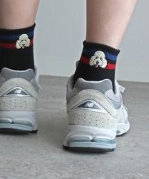 COURO（コウロ）の「アニマルワンポイント刺繍3Pソックス（ソックス/靴下）」