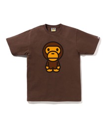 レア　パン・ブラウン Tシャツ エイプ柄 ア ベイシング エイプ A BATHING APE STUSSY ステューシー 迷彩
