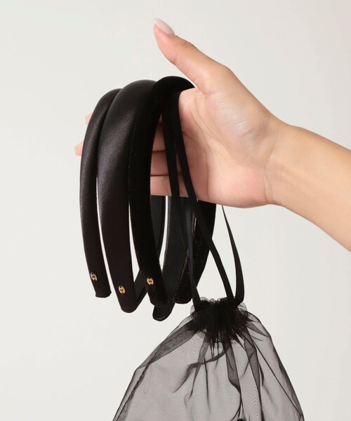 NOLLEY’S(ノーリーズ)の「【PR阿部☆別注】カチューシャスリム(カチューシャ・レディース・ブラック・FREE)」の6枚目の写真