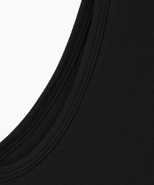 LAD MUSICIAN（ラッドミュージシャン）の「RIB BIG TANK TOP（タンクトップ・メンズ・アッシュグレー/ブラック・FREE）」の4枚目の写真