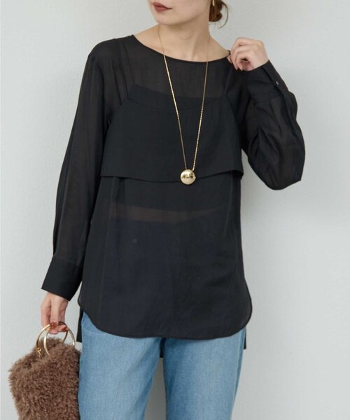 ビスチェレイヤードシャツ（シャツ/ブラウス）｜GALLARDAGALANTE（ガ