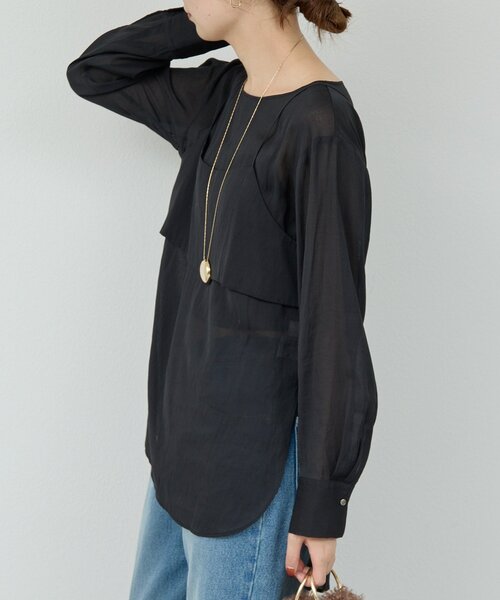 GALLARDAGALANTE（ガリャルダガランテ）の「ビスチェレイヤードシャツ