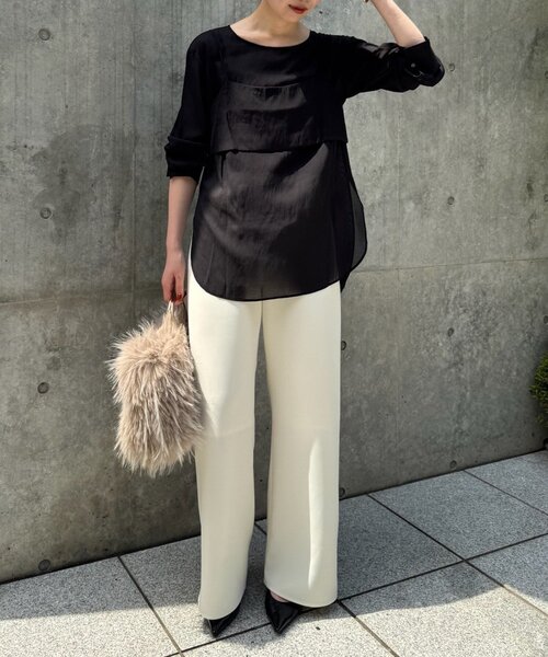 GALLARDAGALANTE（ガリャルダガランテ）の「ビスチェレイヤードシャツ