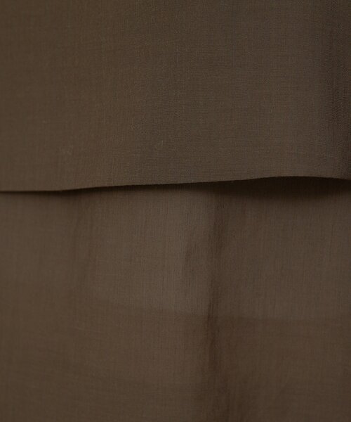 GALLARDAGALANTE ビスチェレイヤードシャツ GALLARDAGALANTE ブラウス シャツ ビスチェレイヤードシャツ