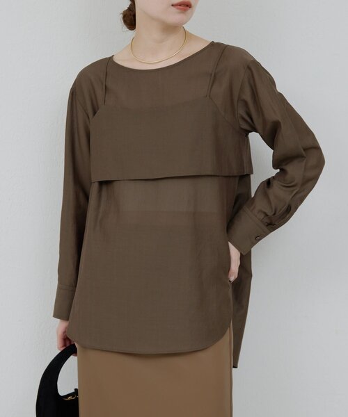 GALLARDAGALANTE（ガリャルダガランテ）の「ビスチェレイヤードシャツ