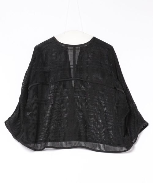 ADORE レノクロスチェックジャケット ノーカラー　ブラック　38 レノクロスチェックジャケット（ノーカラージャケット）｜ADORE