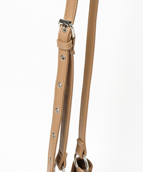 PAGEBOY（ページボーイ）の「スウェードフリンジキンチャク（ショルダーバッグ・レディース・ベージュ/オフホワイト・FREE）」の16枚目の写真