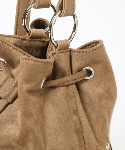 PAGEBOY（ページボーイ）の「スウェードフリンジキンチャク（ショルダーバッグ・レディース・ベージュ/オフホワイト・FREE）」の22枚目の写真