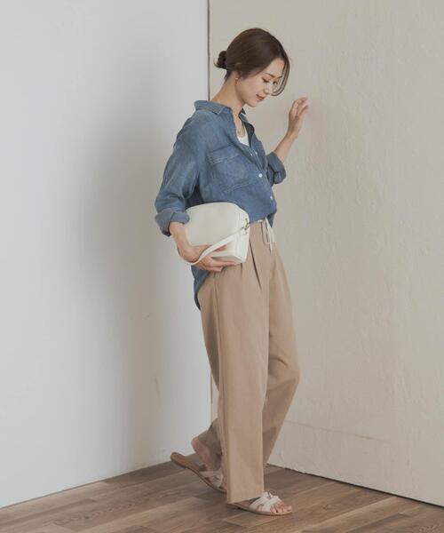 新品☆アーバンリサーチドアーズ　シアーデニムシャツ URBAN RESEARCH DOORS（アーバンリサーチドアーズ）の「シアー