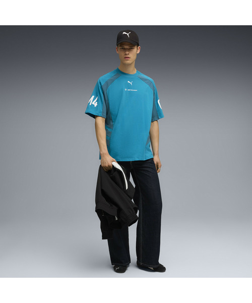 PUMA(プーマ)の「PUMA プーマ メンズ BMW MMS ライフスタイル 半袖 Tシャツ(Tシャツ/カットソー・メンズ・ブルー/ブラック・X-SMALL/X-LARGE/SMALL/MEDIUM/LARGE)」の5枚目の写真