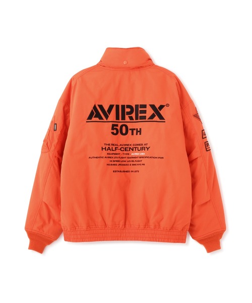 アビレックス　ブルゾン 50th Anniversary》NYLON STAND BLOUSON / 50周年 ナイロン