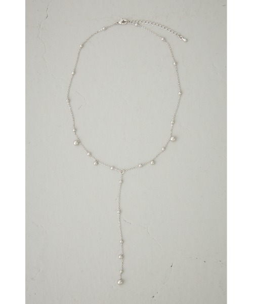 AZUL by moussy（アズールバイマウジー）の「ランダムメタルボールチェーンネックレス（ネックレス・レディース・シルバー/ゴールド系その他・FREE）」の5枚目の写真