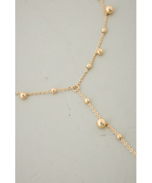 AZUL by moussy（アズールバイマウジー）の「ランダムメタルボールチェーンネックレス（ネックレス・レディース・シルバー/ゴールド系その他・FREE）」の13枚目の写真