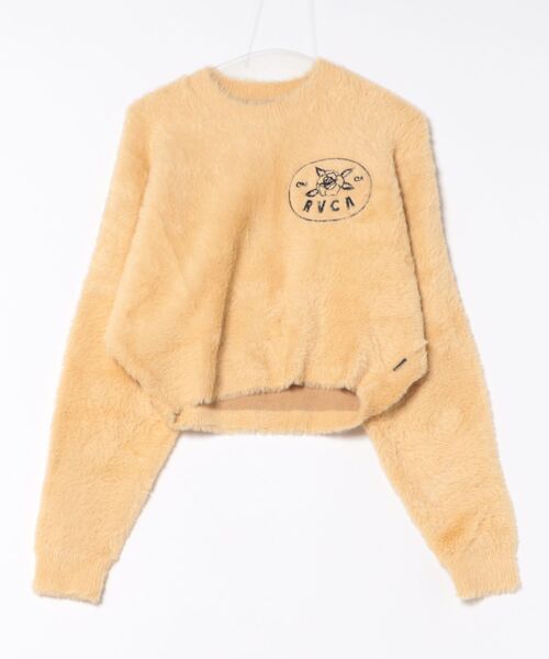 RVCA（ルーカ）の「RVCA/ルーカ セーター BF044-652（ニット/セーター・レディース・オフホワイト/サンドベージュ/ブラック・M）」の22枚目の写真