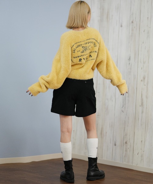 RVCA（ルーカ）の「RVCA/ルーカ セーター BF044-652（ニット/セーター・レディース・オフホワイト/サンドベージュ/ブラック・M）」の18枚目の写真