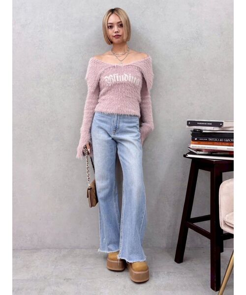 EVRIS(エヴリス)の「フェイクファープラットフォームスリッポン(スリッポン・レディース・ベージュ/ブラック・SMALL/MEDIUM/LARGE)」の9枚目の写真