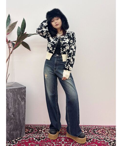 EVRIS(エヴリス)の「フェイクファープラットフォームスリッポン(スリッポン・レディース・ベージュ/ブラック・SMALL/MEDIUM/LARGE)」の19枚目の写真