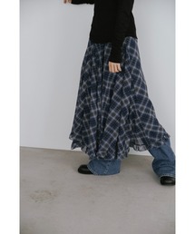 duei（デュイ）の「チェックフレアスカート（スカート）」