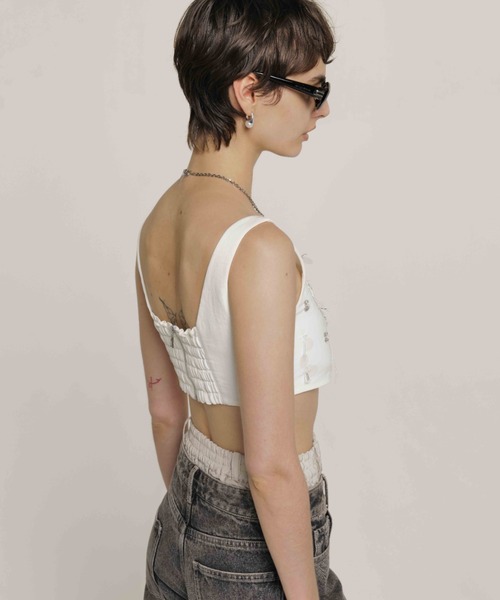 JOSE MOON ZIP UP BUSTIER ビスチェ JOSE MOON ZIP UP BUSTIER ビスチェ ZIP UP BUSTIER – JOSEMOON