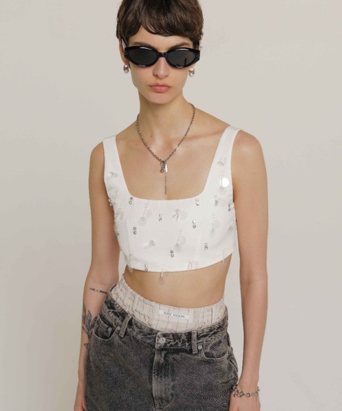 JOSE MOON ZIP UP BUSTIER ビスチェ ZIP UP BUSTIER – JOSEMOON