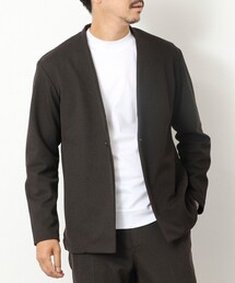 カーディガン ノーカラージャケット」に該当するジャケット