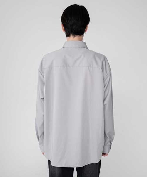 BROWNY（ブラウニー）の「BROWNY/TRボウタイシャツ（シャツ/ブラウス・メンズ・グレー/ホワイト・MEDIUM/LARGE）」の15枚目の写真