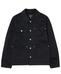 HUF(nt)STRETCH LOGO CHORE SHACKET(̑AE^[)