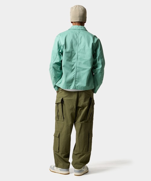 STRETCH LOGO CHORE SHACKET（その他アウター）｜HUF（ハフ）の