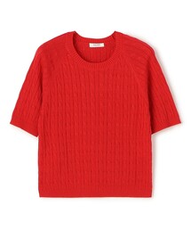 MACPHEE｜マカフィーのニット/セーター（レッド/赤色系）通販 - ZOZOTOWN