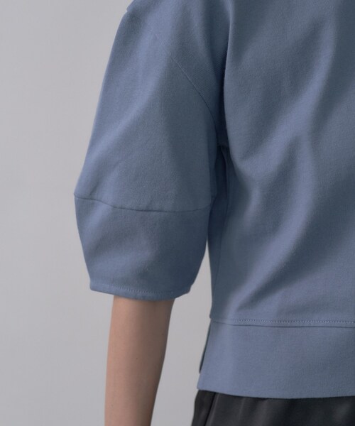 GALLEST(ギャレスト)の「フォルムスリーブカットソー(Tシャツ/カットソー・レディース・ライトブルー/ブラック/アイボリー・38)」の20枚目の写真