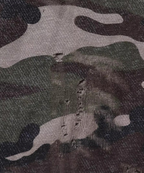 MASONPRINCE（メイソンプリンス）の「袖切り替え カモフラ柄 ZIPパーカー WT4291【MASONPRINCE】【2025AW】（パーカー・メンズ・カモフラージュ・L/M/S）」の8枚目の写真
