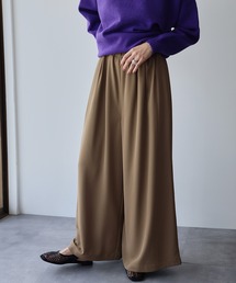 ELFRANK（エルフランク）の「【2025AW】【低身長サイズあり】タックワイドイージーパンツ【洗える】（その他パンツ）」