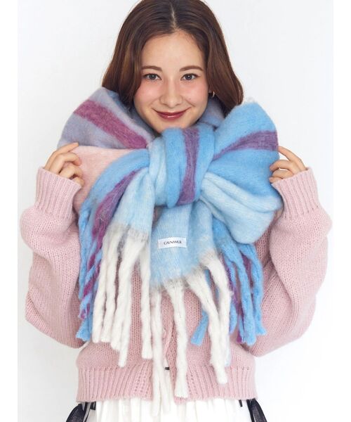 CALNAMUR（カルナムール）の「チェック柄大判マフラー（マフラー・レディース・その他/その他1/その他2・FREE）」の16枚目の写真