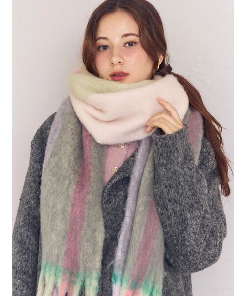 CALNAMUR（カルナムール）の「チェック柄大判マフラー（マフラー・レディース・その他/その他1/その他2・FREE）」の19枚目の写真