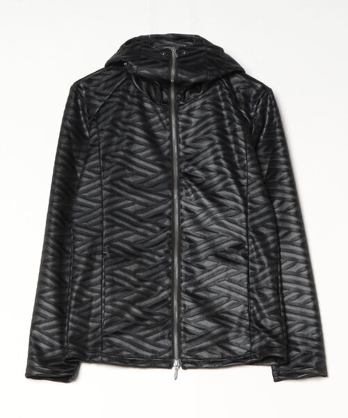 TORNADO MART(トルネードマート)の「ブライトフクレダイヤJQフルジップパーカ(パーカー・メンズ・ブラック/ボルドー・MEDIUM/LARGE/LL/XXL)」の13枚目の写真