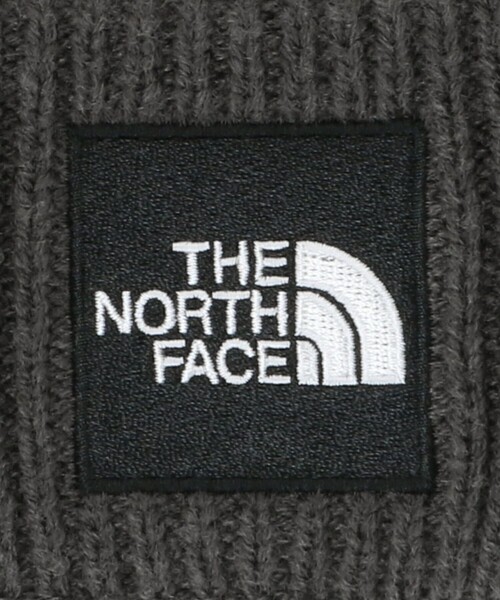 THE NORTH FACE（ザノースフェイス）の「＜THE NORTH FACE＞ショート リブ ビーニー ニット帽（ニットキャップ/ビーニー・メンズ・ブラック/ダークグレー・FREE）」の7枚目の写真