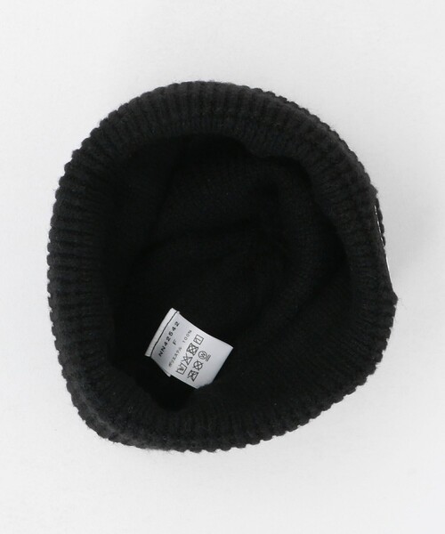 THE NORTH FACE（ザノースフェイス）の「＜THE NORTH FACE＞ショート リブ ビーニー ニット帽（ニットキャップ/ビーニー・メンズ・ブラック/ダークグレー・FREE）」の13枚目の写真