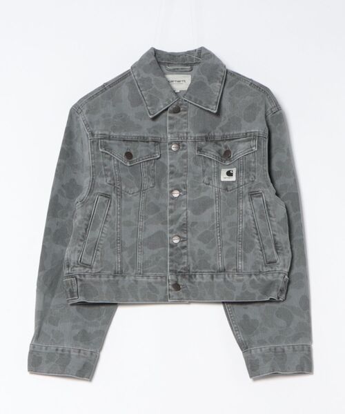 Carhartt(カーハート)の「Carhartt/カーハート W DUCK ORELL JACKET ジャケット I033890(その他アウター・レディース・カモフラージュ/グレー系カモフラージュ・S/XS)」の1枚目の写真