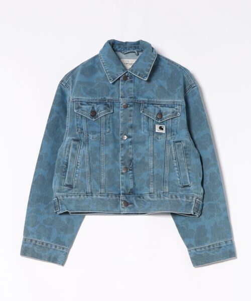 Carhartt(カーハート)の「Carhartt/カーハート W DUCK ORELL JACKET ジャケット I033890(その他アウター・レディース・カモフラージュ/グレー系カモフラージュ・S/XS)」の2枚目の写真