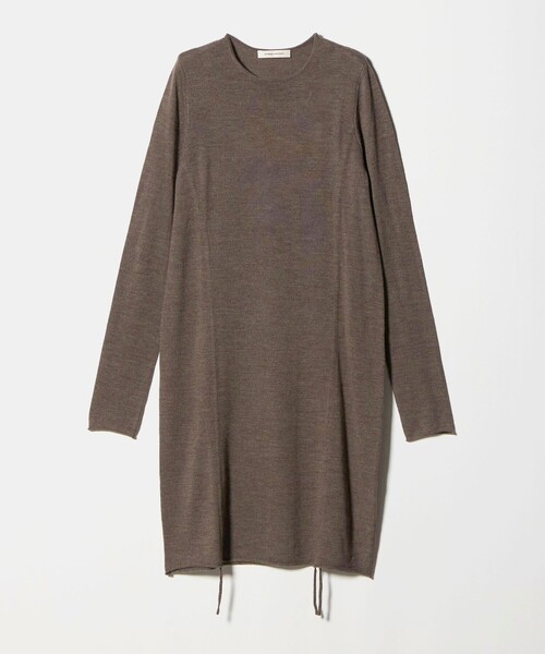 AEWEN MATOPH（イウエン マトフ）の「＜AEWEN MATOPH＞シャーリング ２WAYニットワンピース（ワンピース・レディース・ダークグレー/ダークブラウン・FREE）」の19枚目の写真