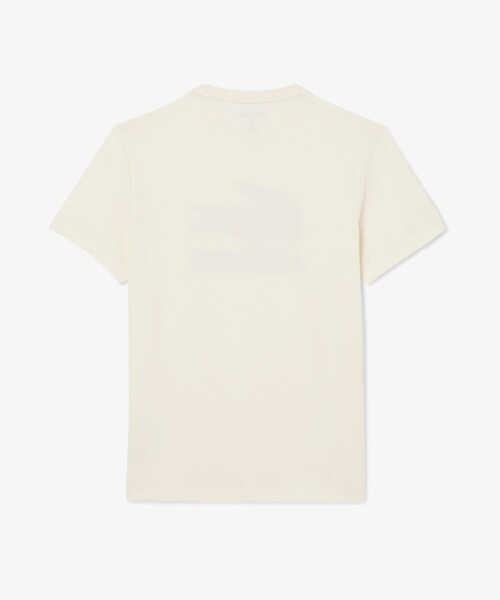 LACOSTE(ラコステ)の「『ダニール・メドベージェフ』ラケットレイヤードグラフィックプリントTシャツ(Tシャツ/カットソー・メンズ・オフホワイト/ネイビー・3/4/5)」の15枚目の写真