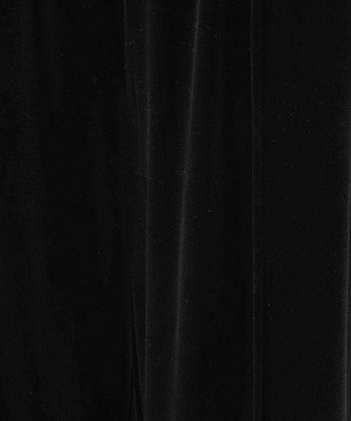 BAYFLOW（ベイフロー）の「[柔らかな穿き心地]ベロアワイドパンツ（その他パンツ・レディース・ブルー/ブラック/レッド・FREE）」の22枚目の写真