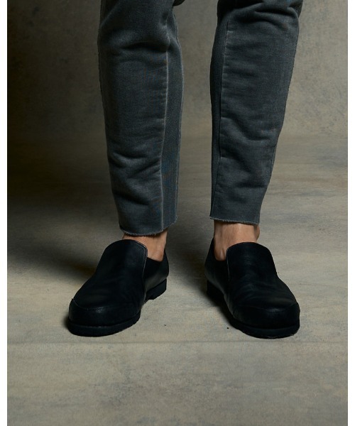 wjk（ダヴルジェイケイ）の「combination slip-on shoes（スリッポン・メンズ・ブラック・41/42/43）」の7枚目の写真