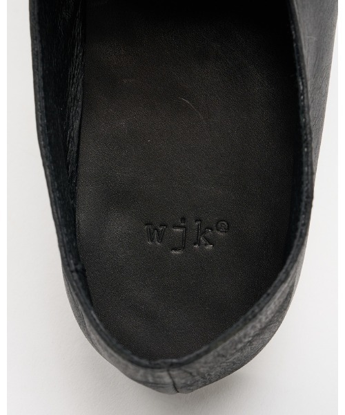 wjk（ダヴルジェイケイ）の「combination slip-on shoes（スリッポン・メンズ・ブラック・41/42/43）」の11枚目の写真