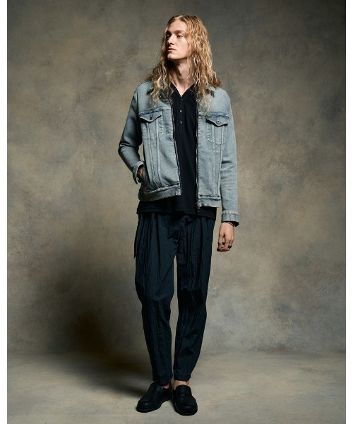 wjk（ダヴルジェイケイ）の「combination slip-on shoes（スリッポン・メンズ・ブラック・41/42/43）」の22枚目の写真