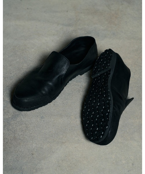 wjk（ダヴルジェイケイ）の「combination slip-on shoes（スリッポン・メンズ・ブラック・41/42/43）」の17枚目の写真