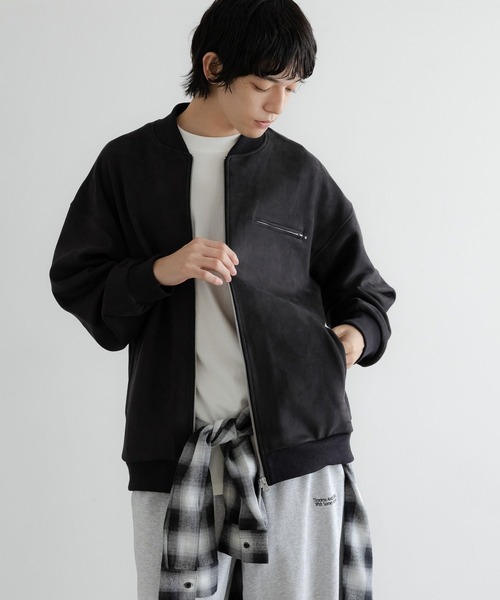 LOHEN　ローヘン ZIPブルゾン　キャメル LOHEN】ローヘン ZIPブルゾンキャメル