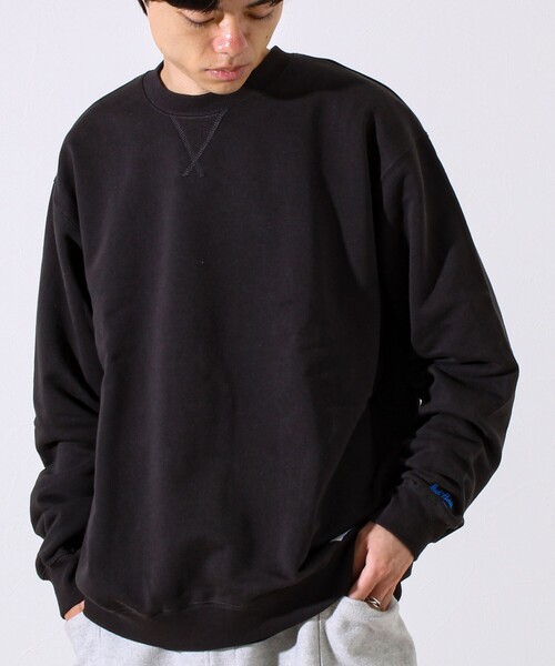 JACKPURCELL/ジャックパーセル】コーマ裏毛 クルーネックプルオーバー